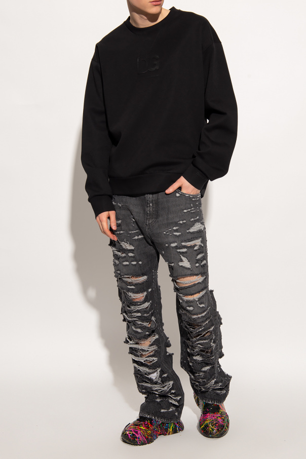 Sweatshirt with logo Dolce & Gabbana - SchaferandweinerShops
